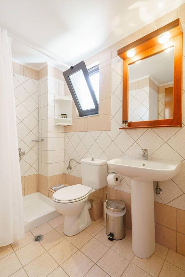 Cozy Double con vista lateral al mar